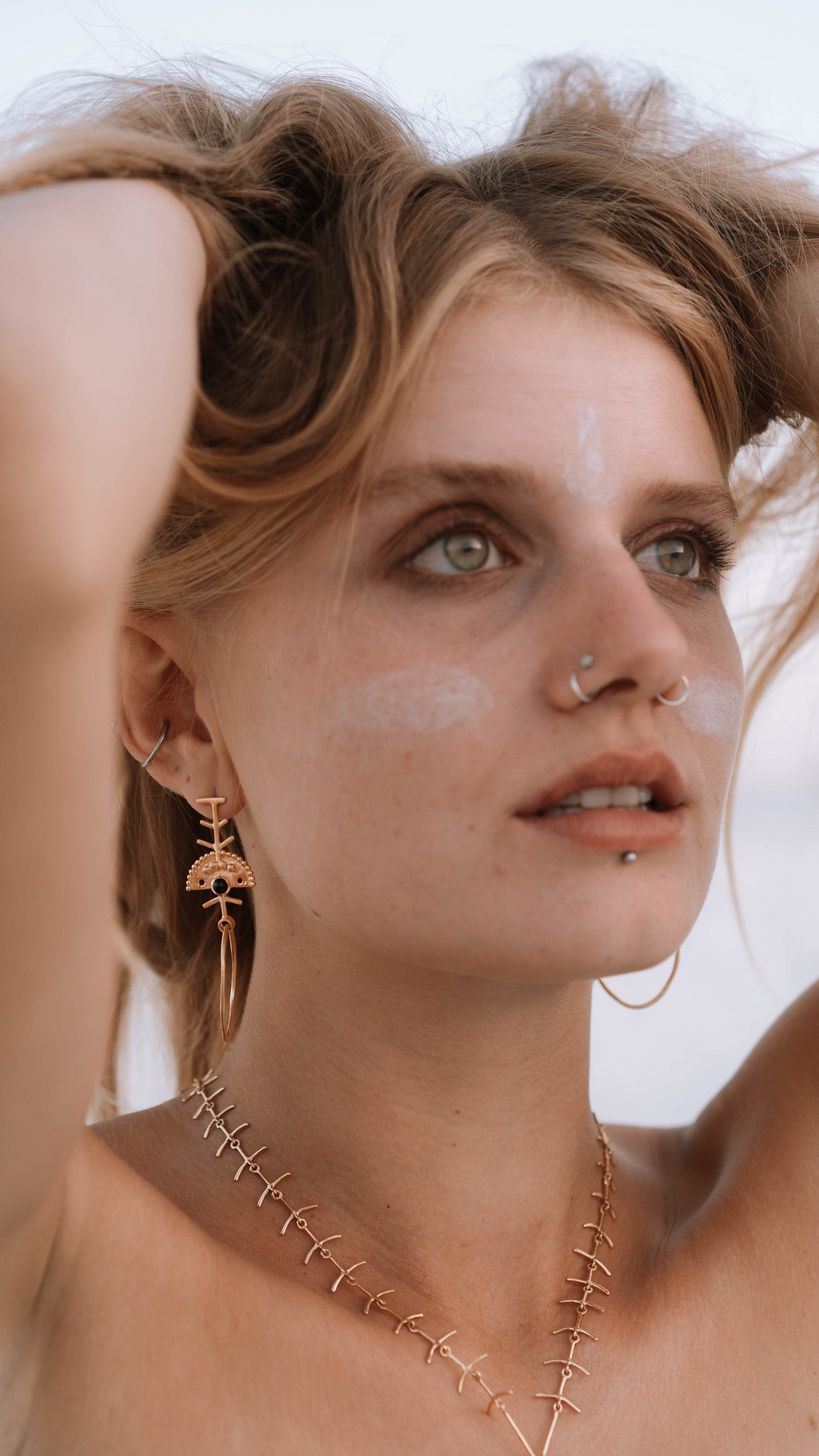MALANA Gold Earrings