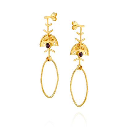 ON SALE MALANA Gold Earrings