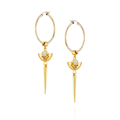 ORA Gold Hoop Earrings