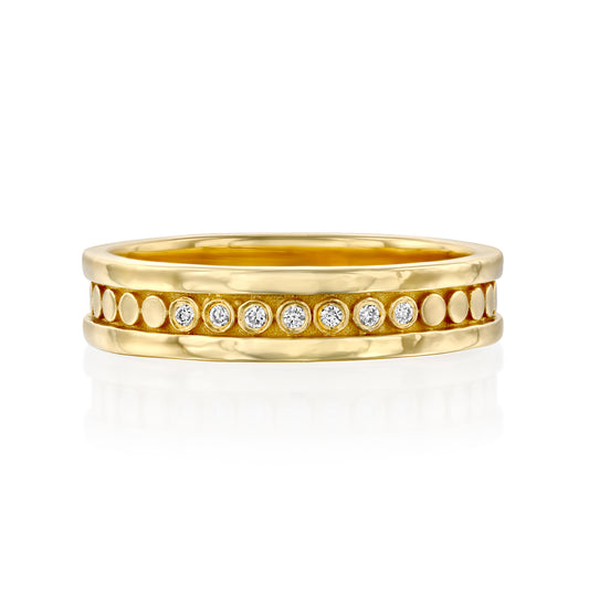 ORIANE 14K Gold Diamonds Ring