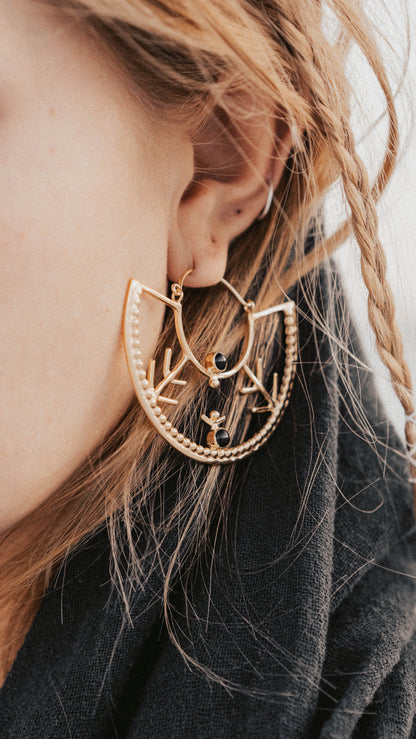 TALI Gold Hoops