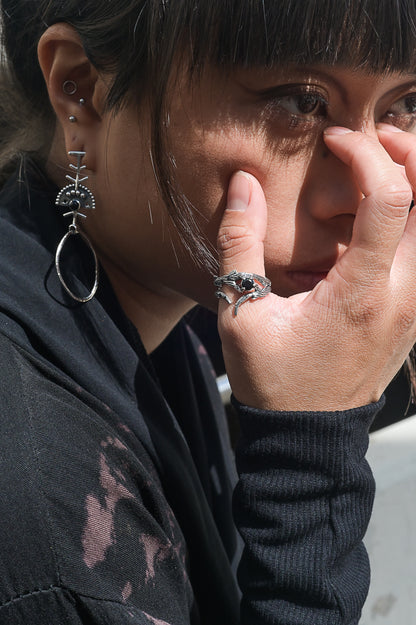 GROWTH Black Diamonds Ring