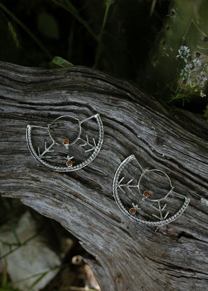 TALI Silver Hoops