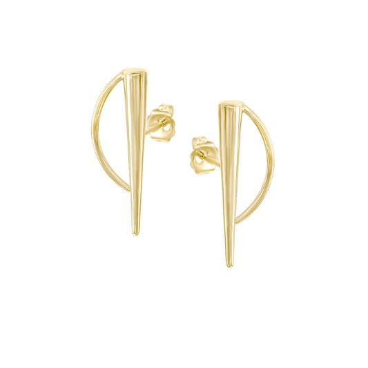 BOLT 14K Gold Earrings